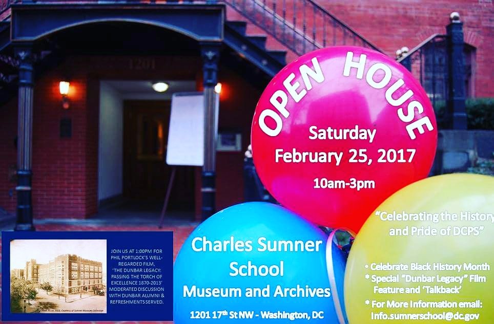 Celebrate #BlackHistoryMonth with us this Saturday <a href="/SumnerMuseum/">Sumner Museum DC</a>. RSVP to info.sumnerschool@dc.gov