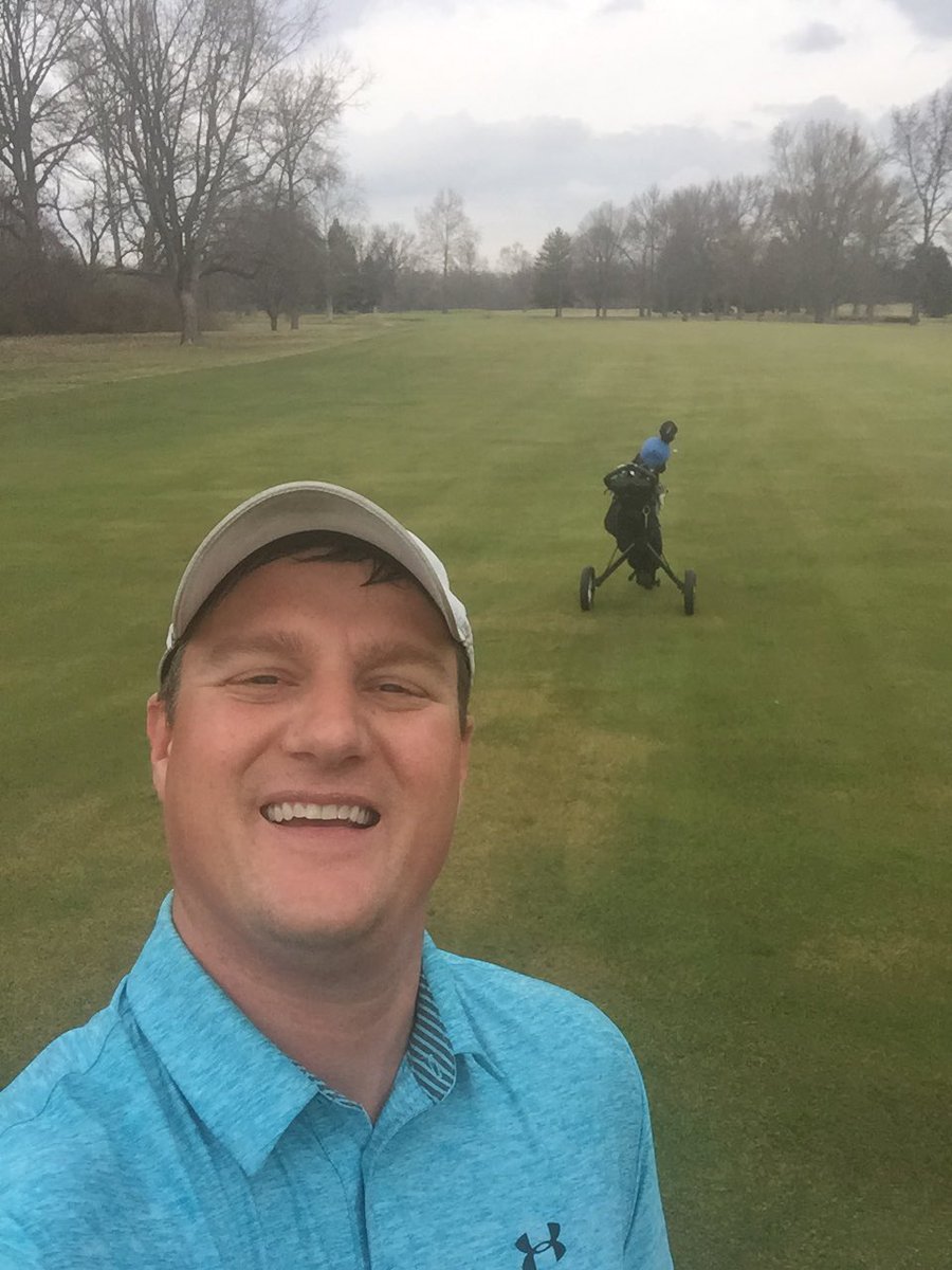 JMancy's tweet image. First round of year...1 double and 8 pars!  Not bad...hopefully sign of things to come! ⛳️🏌🏻