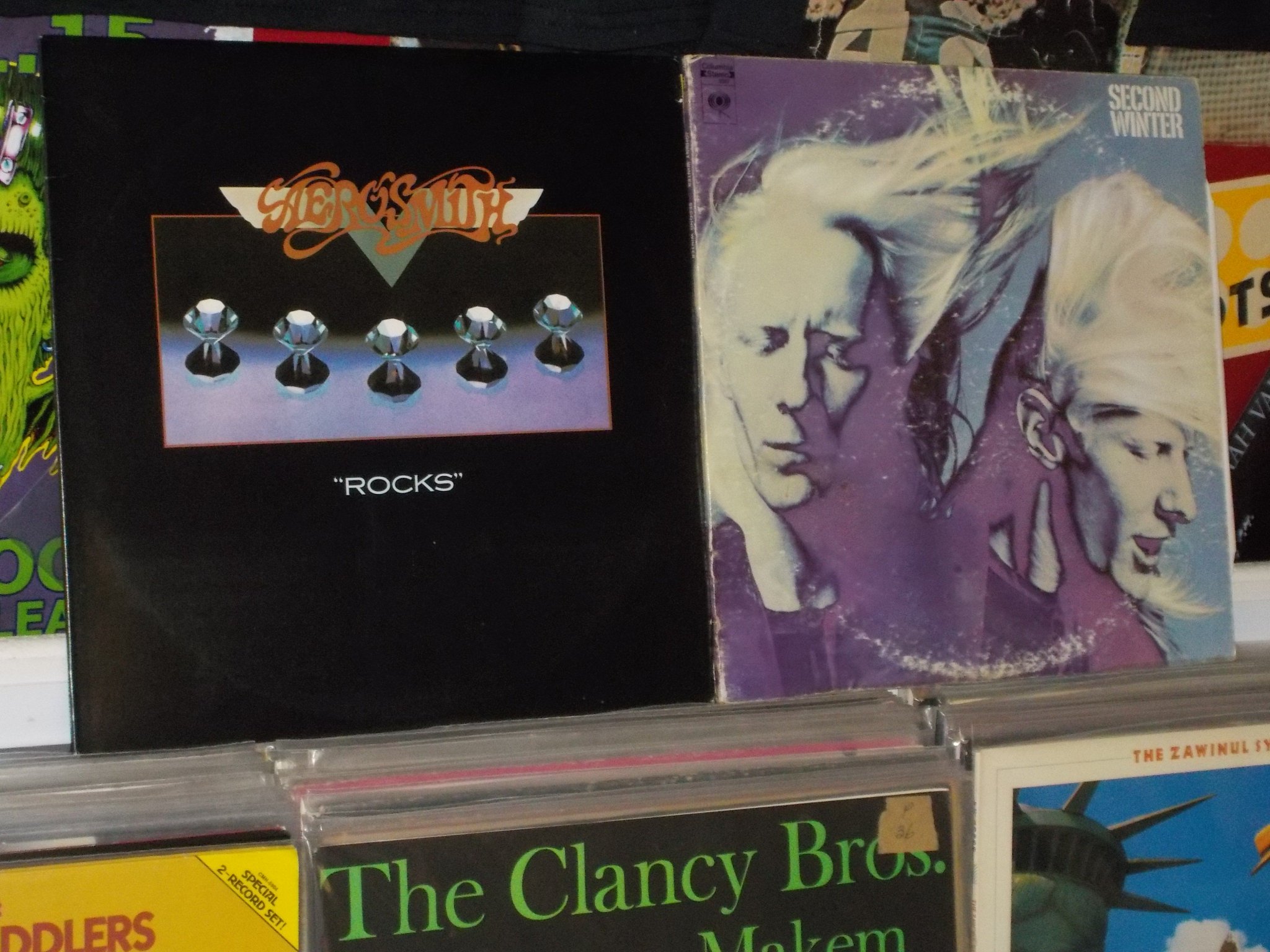 Happy Birthday to Brad Whitford of Aerosmith & the late Johnny Winter 