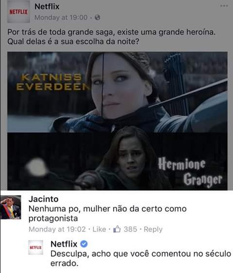 NETFLIX EU TE VENERO