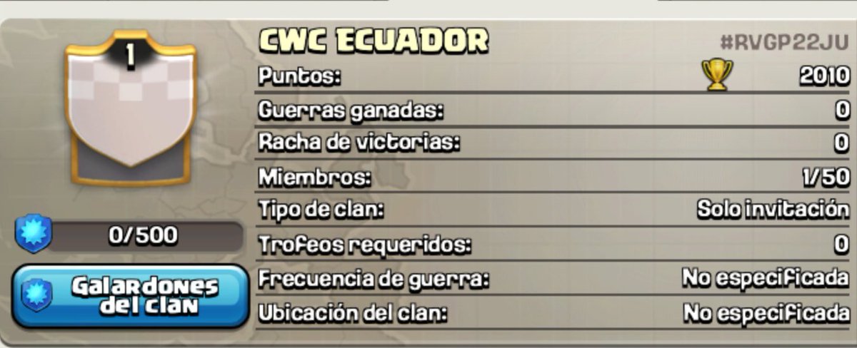 @championshipcoc CWC SEGUIMOS AVANZANDO!!! ❤❤❤❤💪💪💪 VAMOS <a href="/ecuadortop/">TheCEO</a> 😍😍😍😍