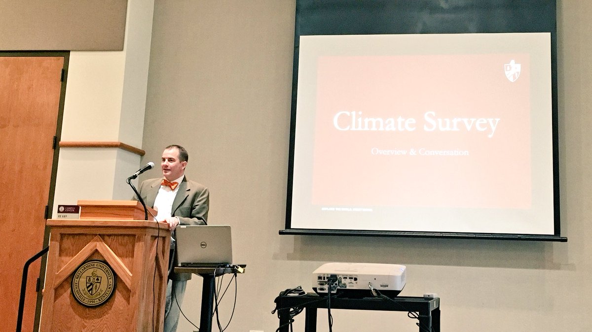 jimbreslin's tweet photo. The inimitable @jaygatrell launching the first session on the BU climate survey. #BUinclude https://t.co/NG0DCQcmuy