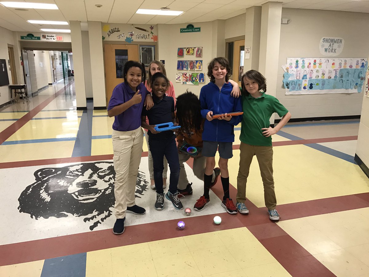 Spheros.
#DLDay #ncdlday #NHCSchat <a href="/janfirst/">Janice Rickey</a> <a href="/donnadsloan/">Donna Sloan</a> <a href="/freemanstrong2/">Freeman Elementary</a> <a href="/susansel70/">Susan Sellers</a>