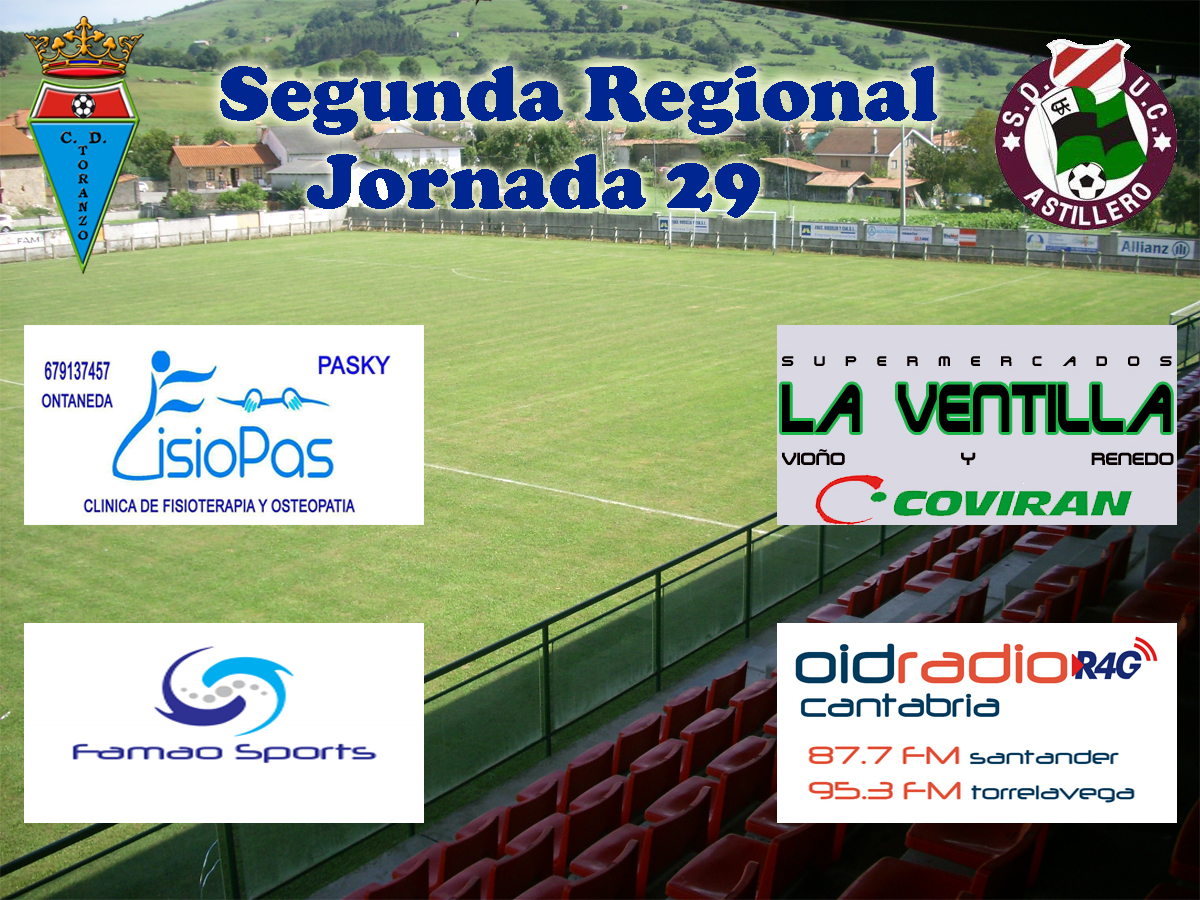 ¡Desvelado! Este sábado desde un poco antes de las 16:30 h. <a href="/ToranzoCD/">CD Toranzo Sport</a> - <a href="/UC_Astillero/">Unión Club Astillero</a> en Streaming livestream.com/accounts/75767…