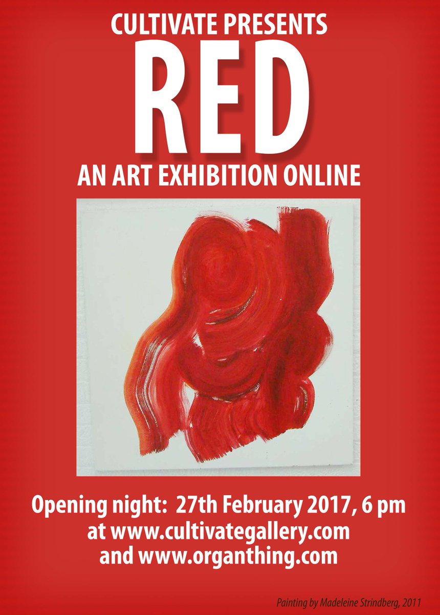 Sean_Worrall's tweet photo. Red then, sometimes we do it in formal galleries or in warehouses or under railway bridges or... more from https://t.co/HzxGAgcMXp https://t.co/ipRTRIFap6