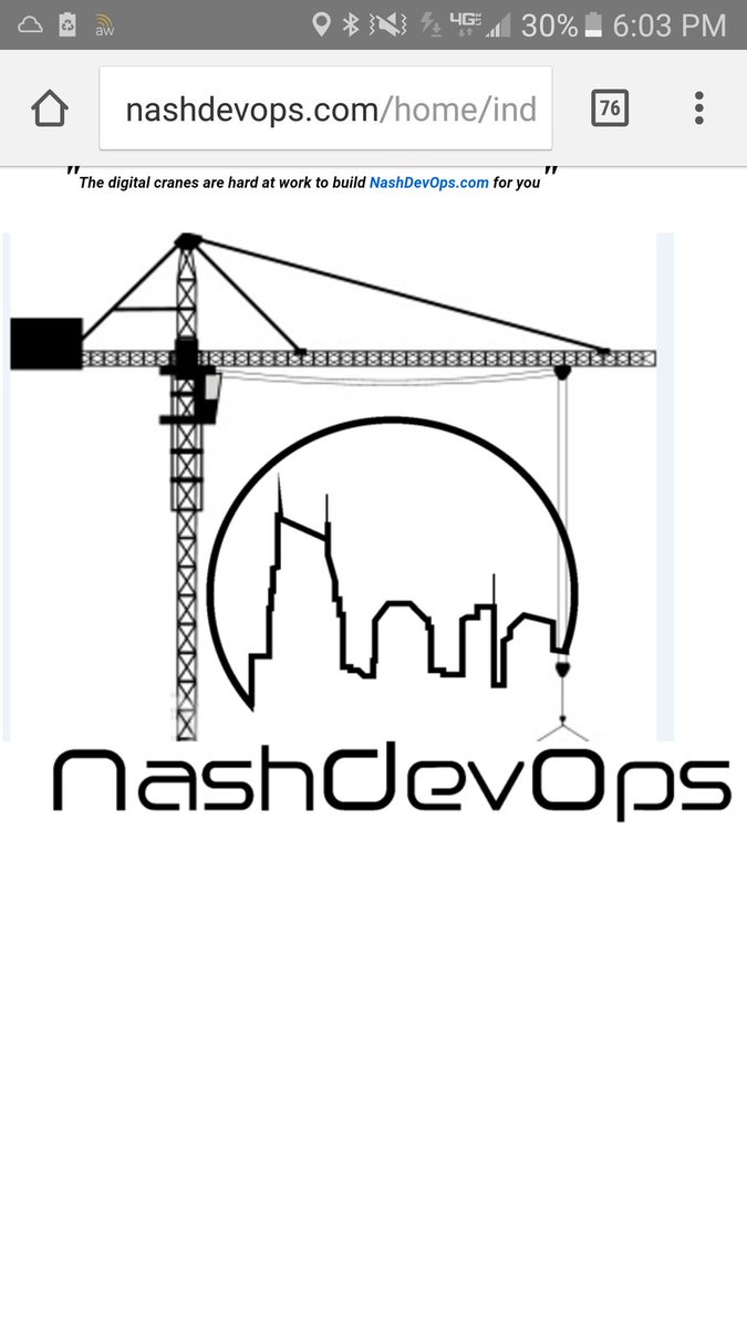 NickalausW's tweet image. Boom! DIGITAL CRANES! #NashDevOps #Devopsdaysbna @devopsdaysbna @NashDevOps  nashdevops.com/home/index.html