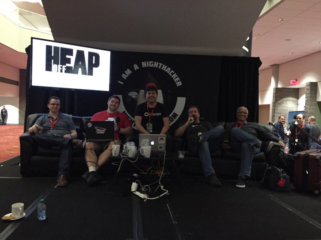 cppwfs's tweet image. #offheap is warming up at the #devnexus conference