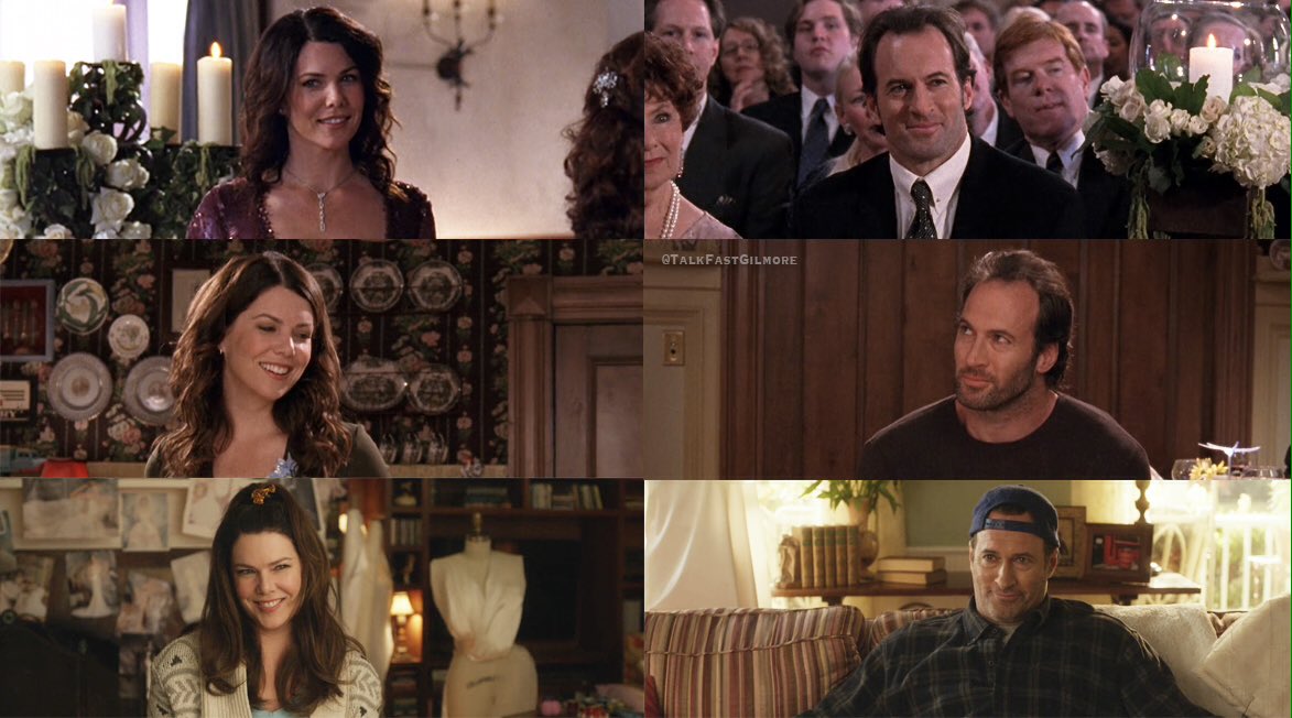 I just want a man who looks at me the way Luke looks at Lorelai. 