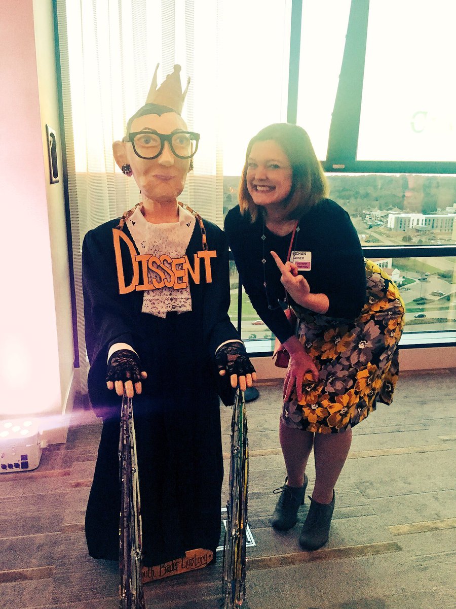 GarnerMeg's tweet image. This party involves a papier-mâché RBG so basically you&apos;re missing out if you&apos;re not here. #SMARTMS #womenthrive womensfoundation.smartparty.org/meghan.garner