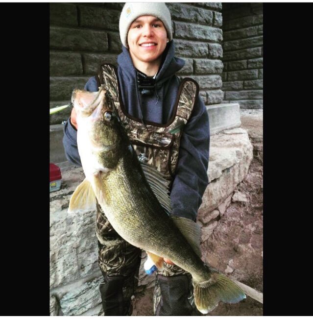 Who else would like to catch a walleye like this?