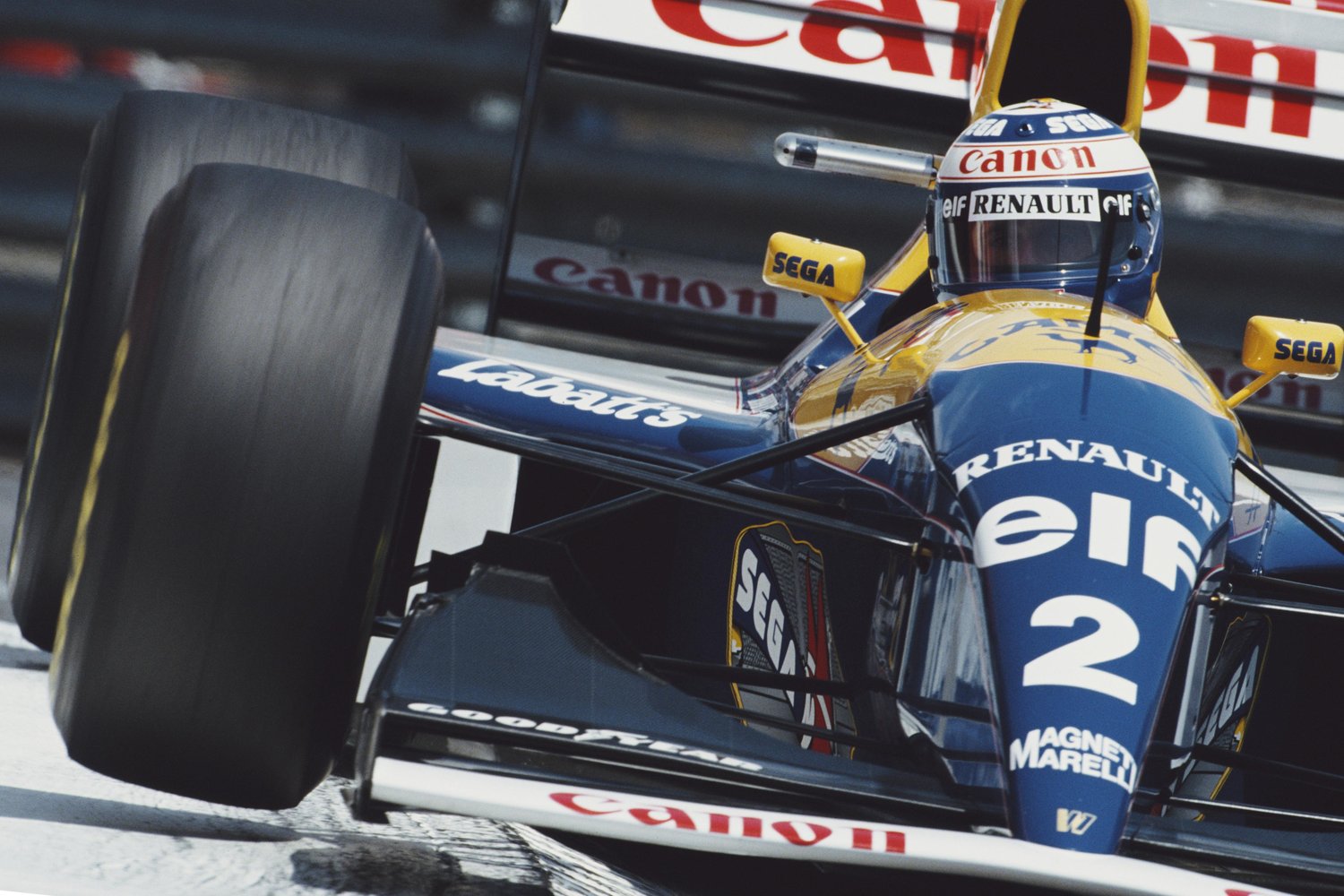 Happy Birthday Alain Prost! (Monaco, Imola, Estoril & Kyalami) 1993 (Williams-Renault FW15C) 
