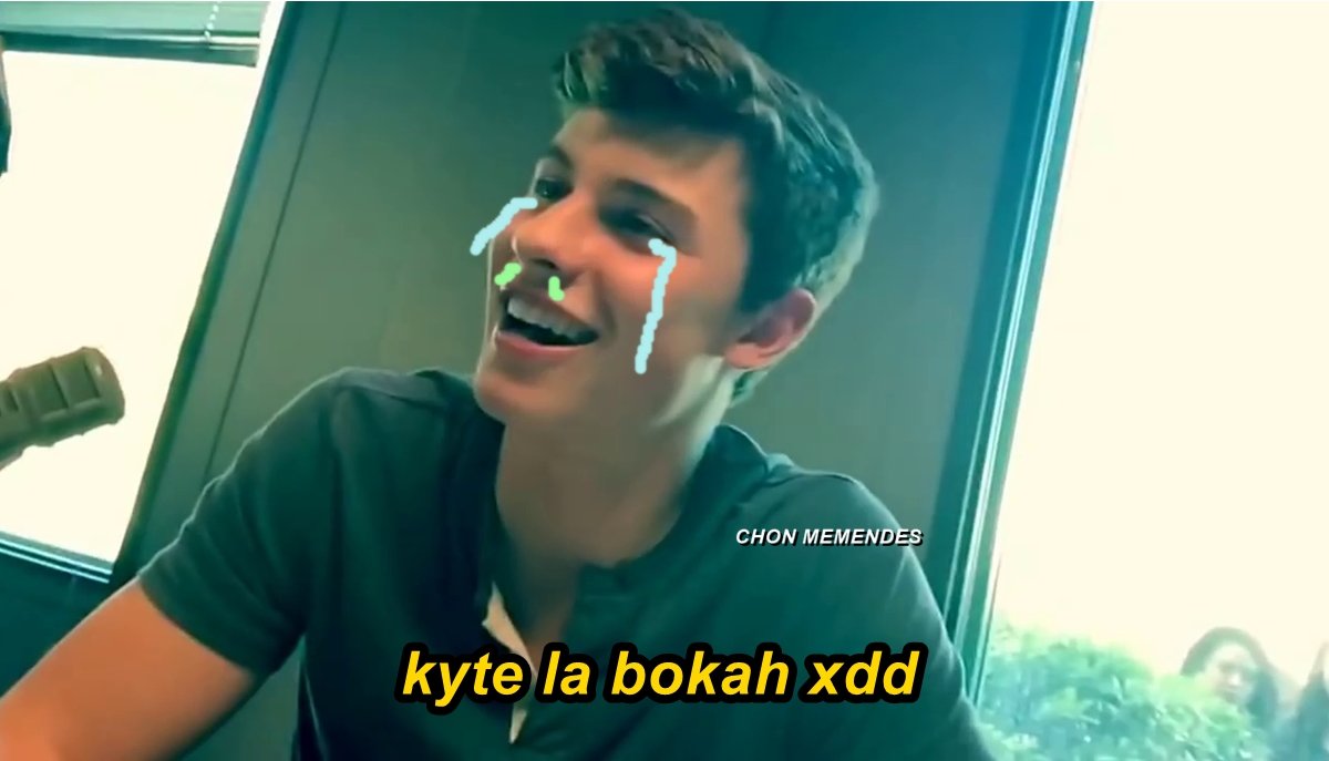 MemendesChon's tweet photo. — Hoy es jueves con “J” de “Shawn dio fechas para toda Latinoamérica”.
— ¿Y la “J” dónde está?
— En “JAJAJAJAJAJAJAJA te la kreiste we xdxd” https://t.co/A7qEx2iaxL