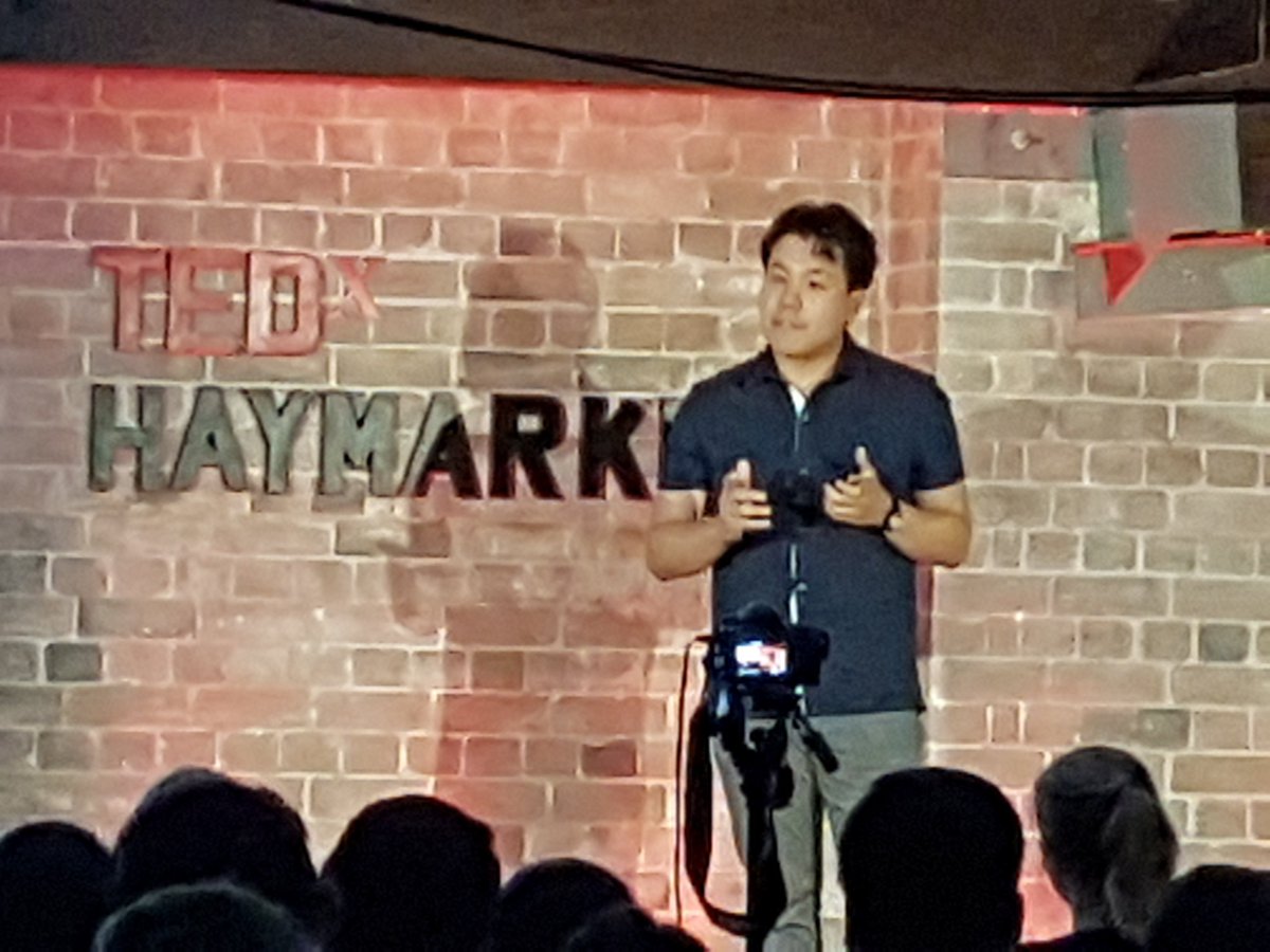 HaymarketHQ's tweet photo. What a night @TEDxHaymarket Proud to have hosted the inaugural event with awesome speakers #courage #think #act #evolve https://t.co/gPGOw2jAQW