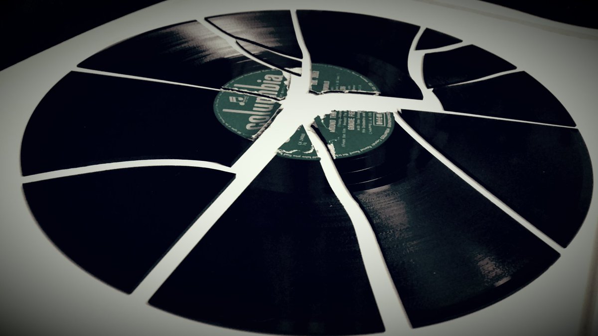 Working on a special coffee table with a funky twist or two including this old record theme on it. More details to come. #Glosbiz