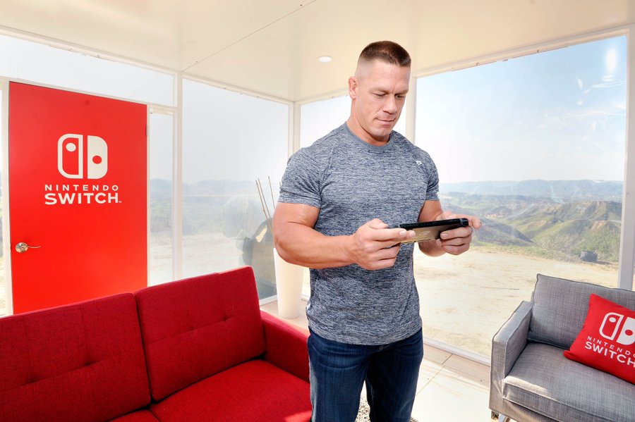 John Cena Hosts Launch Event For Nintendo Switch Wwe