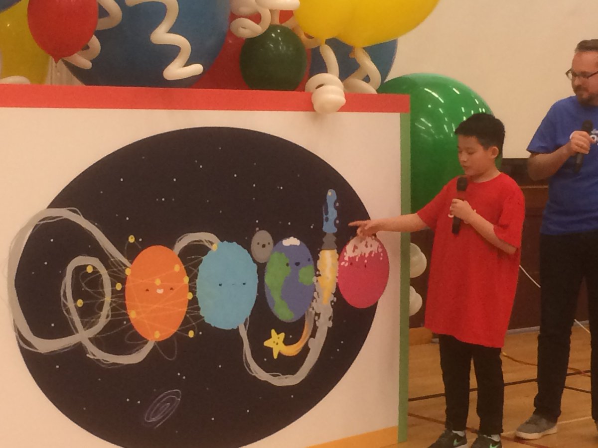 WSMS_Wolves's tweet image. Matthew Lei won the Google Doodle Competition for the state of Oregon! Please help us by voting for the Finalist!!! doodle4google.com