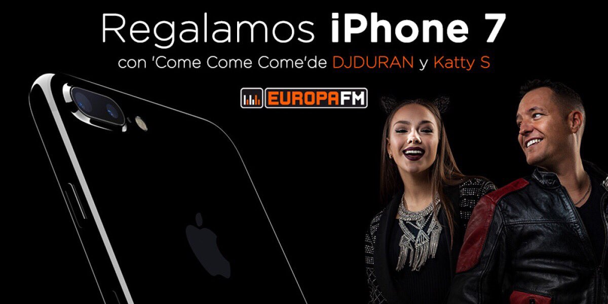 pabloguerola's tweet photo. Hoy regalo un iPhone 7 de 128gb 📱gracias a @djdurantv! ¿Por qué debería regalártelo? El mejor tuit con #PAPconPabloGuerola se lo lleva! 😎 https://t.co/UyZ6jBHwgj