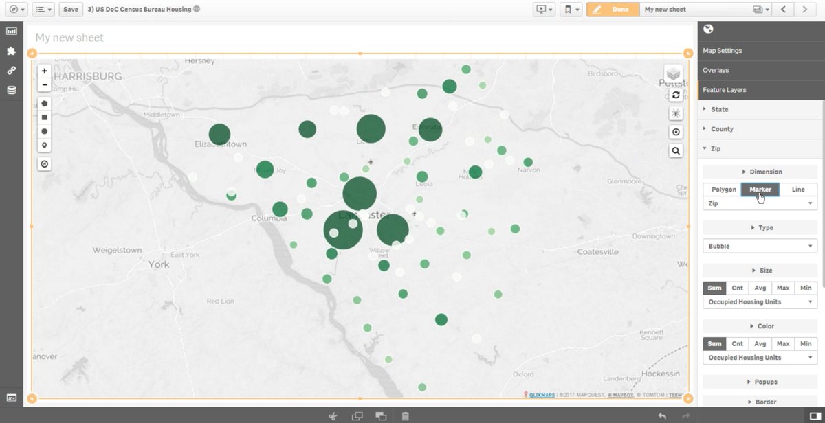 QlikMaps's tweet image. Represent your data in polygons, bubbles or lines. #QlikMaps3 #HappyMapping