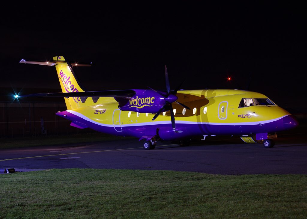 hangar3BLK's tweet photo. Back again - making a habit of it we wish !! Thanks to @welcomeair @SaveBlackpoolAP #topcharter https://t.co/MBwKS0I73P
