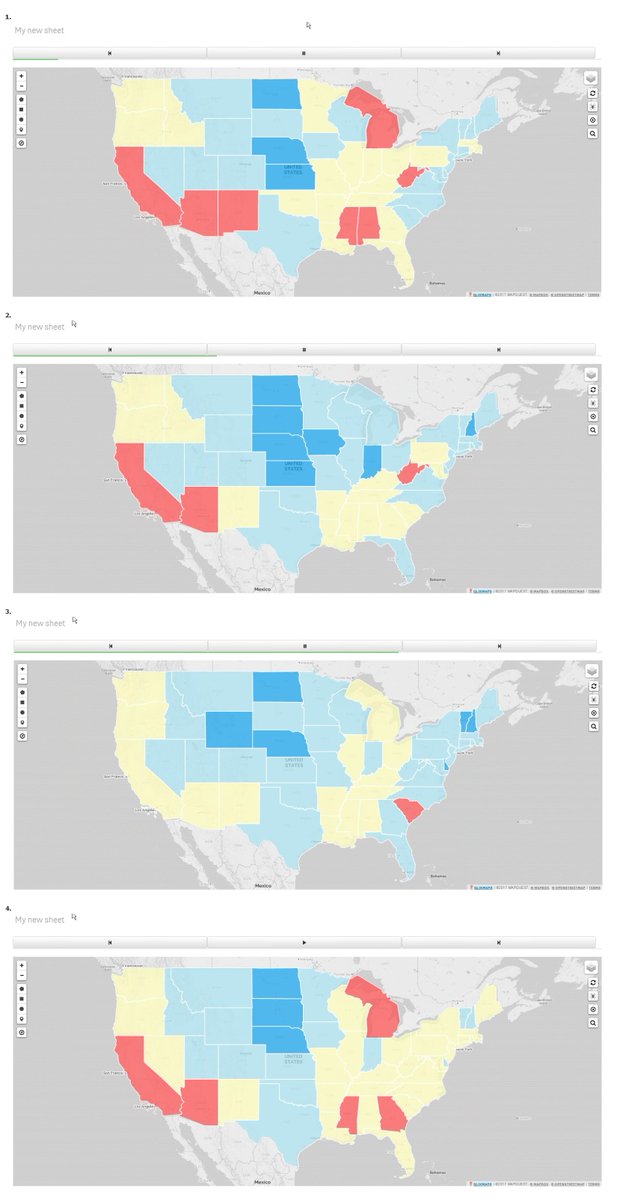 QVGORILLA's tweet photo. Animated Maps over time. Sorry, not enough time to animate in Twitter. #qlikmaps3 https://t.co/2j2Jxh4DLp