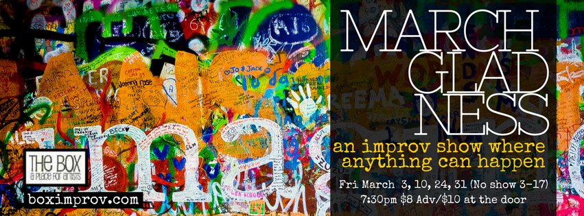 BoxImprov's tweet photo. Our next #Improv Show is just around the corner. #geturtix March 3,10,24,31 7:30pm @BoxImprov #thingstodo #tampa #yesand #FL #comedy https://t.co/p4fznN9EFs