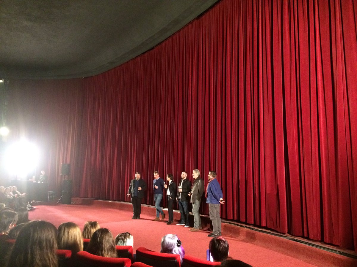 Q+A <a href="/FreeFireFilm/">FreeFire</a> dir @mr_wheatley <a href="/jackreynor/">Jack Reynor</a> #CillianMurphy #PatrickBergin #LaurieRose hosted by Paul Whittington 🔥🌟✨