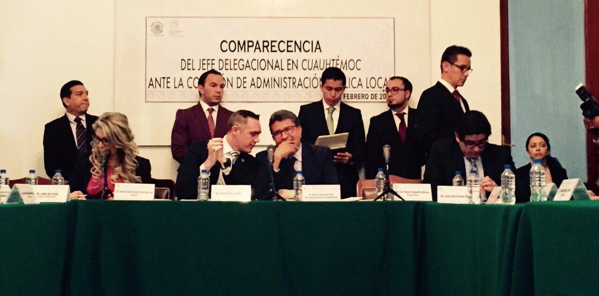 FarukMTake's tweet photo. Agradecemos a los que integraron la comparecencia de @RicardoMonrealA y al pdte de comisión @AdrianRubalcava por su actitud institucional https://t.co/SeuU7lZ871