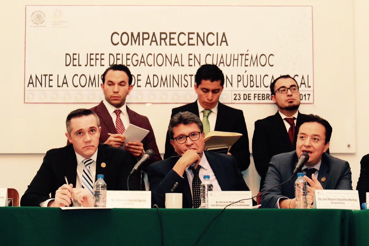 FarukMTake's tweet photo. Agradecemos a los que integraron la comparecencia de @RicardoMonrealA y al pdte de comisión @AdrianRubalcava por su actitud institucional https://t.co/SeuU7lZ871