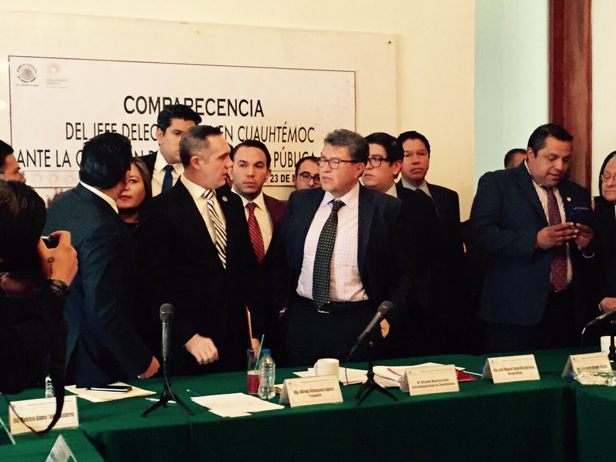 FarukMTake's tweet photo. Agradecemos a los que integraron la comparecencia de @RicardoMonrealA y al pdte de comisión @AdrianRubalcava por su actitud institucional https://t.co/SeuU7lZ871