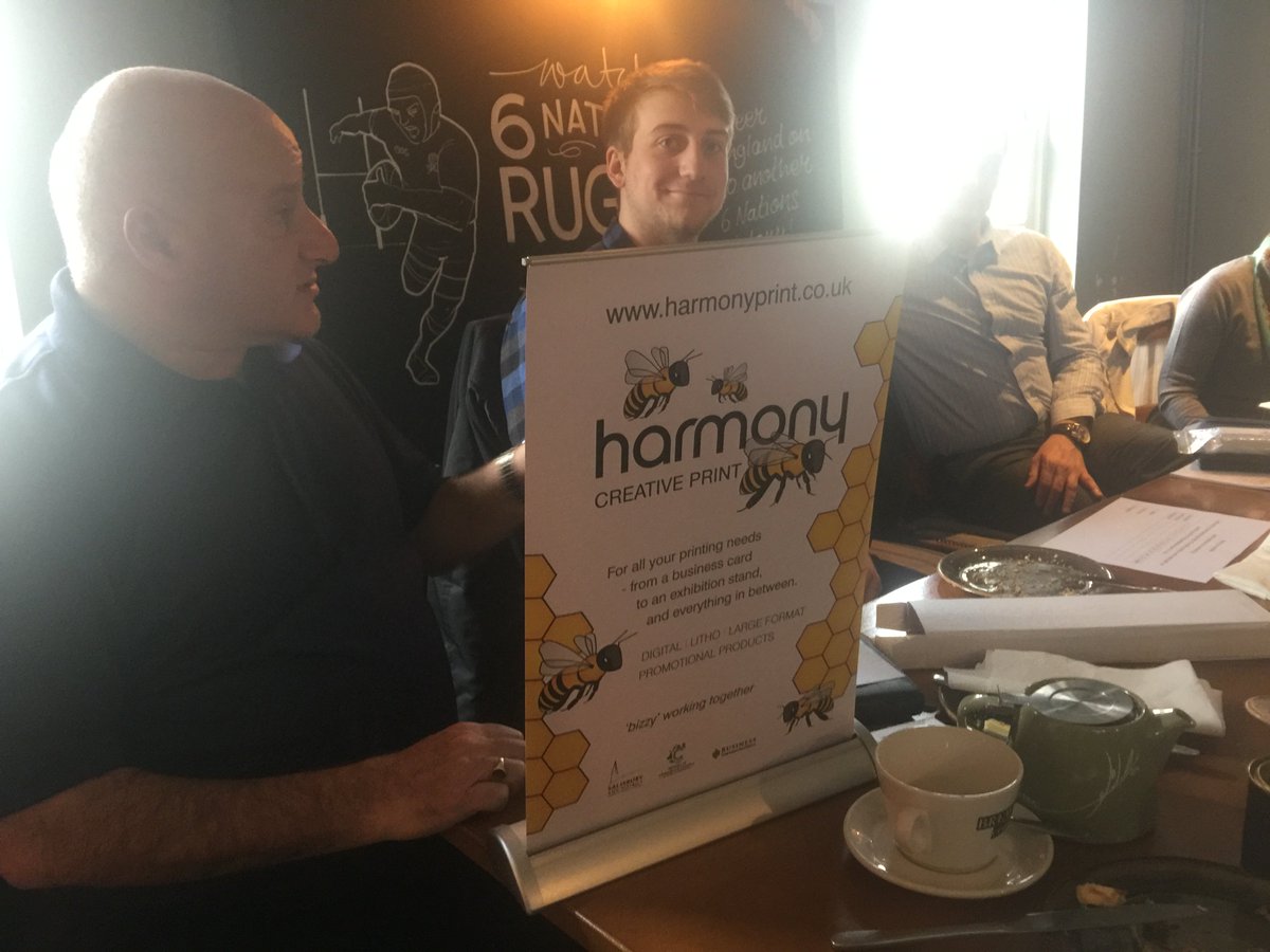 AttitudeCharter's tweet photo. Ever seen a mini roller banner before? #HarmonyPrint https://t.co/zPA1eWVHwY