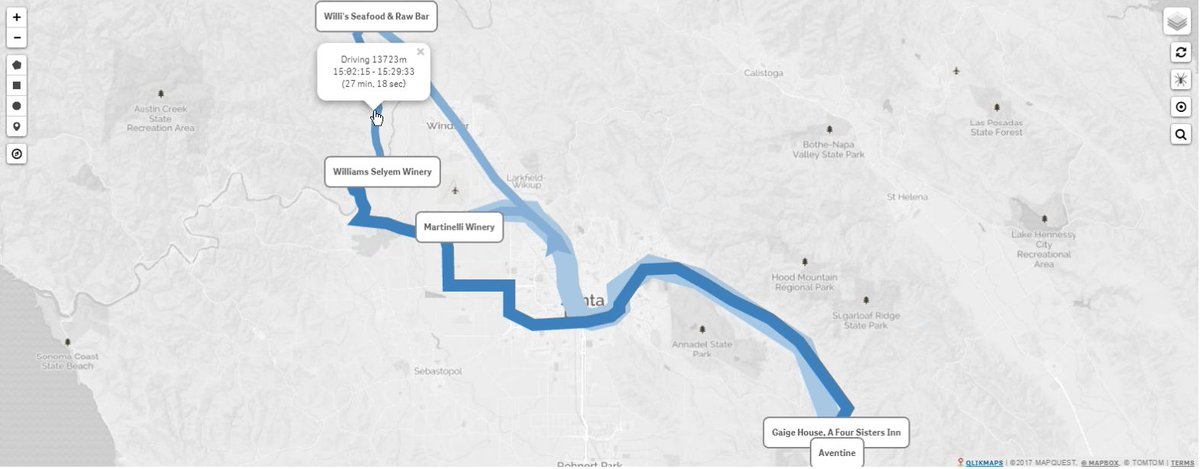 QVGORILLA's tweet photo. Did you know you are generating your own map data? Did you know that a few clicks gets it in to #QlikMaps3? Export from Google and load. https://t.co/nIHcUR2kdO