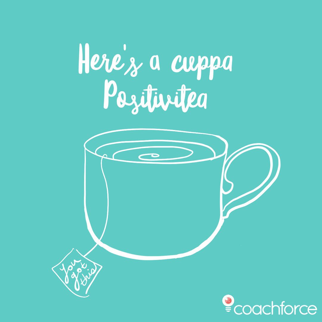 coachforce_com's tweet image. Tea time!