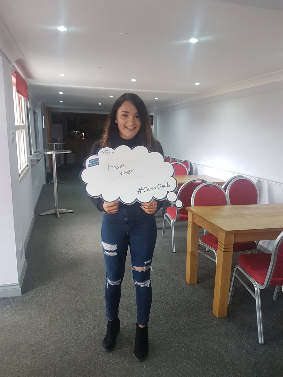 jojo_tripod's tweet photo. Sia-Rae @footstepsfamily Fazeley wants to be a Health Visitor #CareerGoals #NAW2017 @Lifetime_EY https://t.co/I9NKCRA7pa