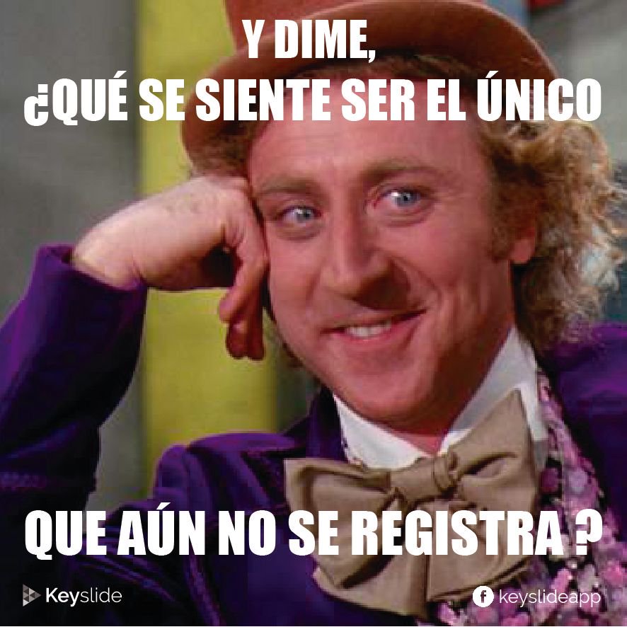 nirbyhq's tweet image. Hasta Charlie lo sabe! No esperes más y regístrate ahora en bit.ly/2lzP3Ww
Descubre los beneficios  que #Keyslide tiene para ti :D!