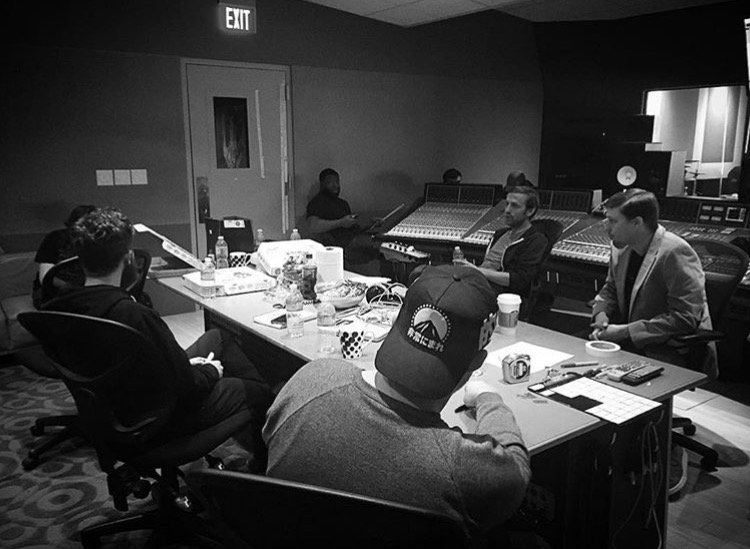 AvalonLanding's tweet photo. #tbt recording 'ONLY KIDS' w/ @redwireaudio @PatEmDownEQ. Hear it tonite @X1075 #TheBeatdown at 9p w/ @ThePaulyKover &amp; see u Sat @VinylVegas https://t.co/s6EpzIMnA8