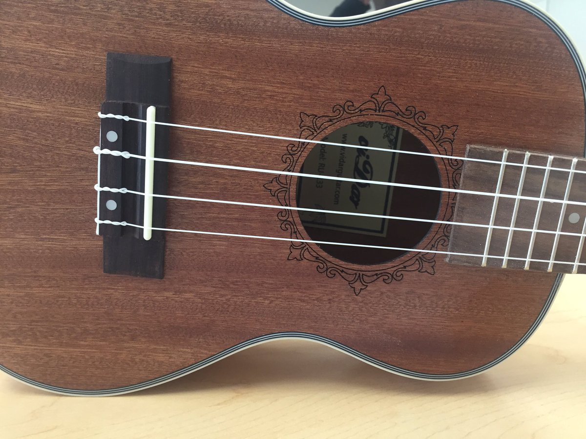 Ready to play.... attending the session... "Return of the Mighty Ukulele" #CATCA2017