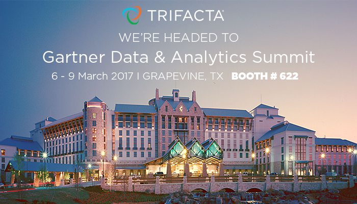 Trifacta's tweet image. Calling all #analyticsleaders #IT #bizleaders architects: join us at @Gartner_inc Data &amp;amp; Analytics Summit ow.ly/gAOQ308lVp7 #GartnerDA