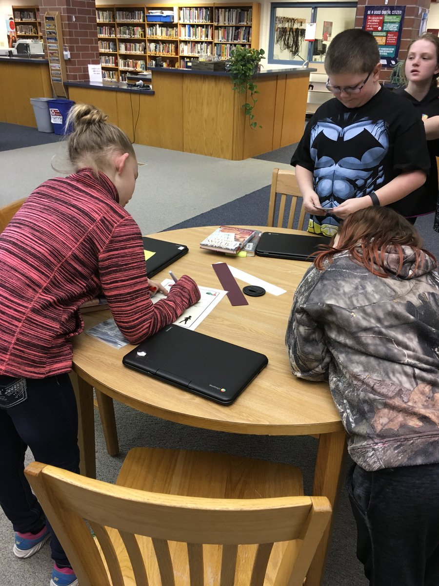 PlattMSLibrary's tweet image. We #EscapedfromMrLemoncellosLibrary today!@CGrabenstein.