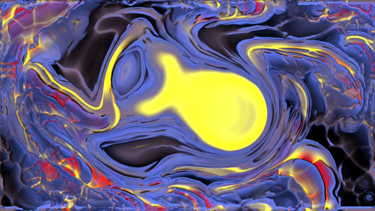 I've updated my coupled Turing pattern #shadertoy so now it's only advanced when you drag and move the mouse around: shadertoy.com/view/lsy3zh