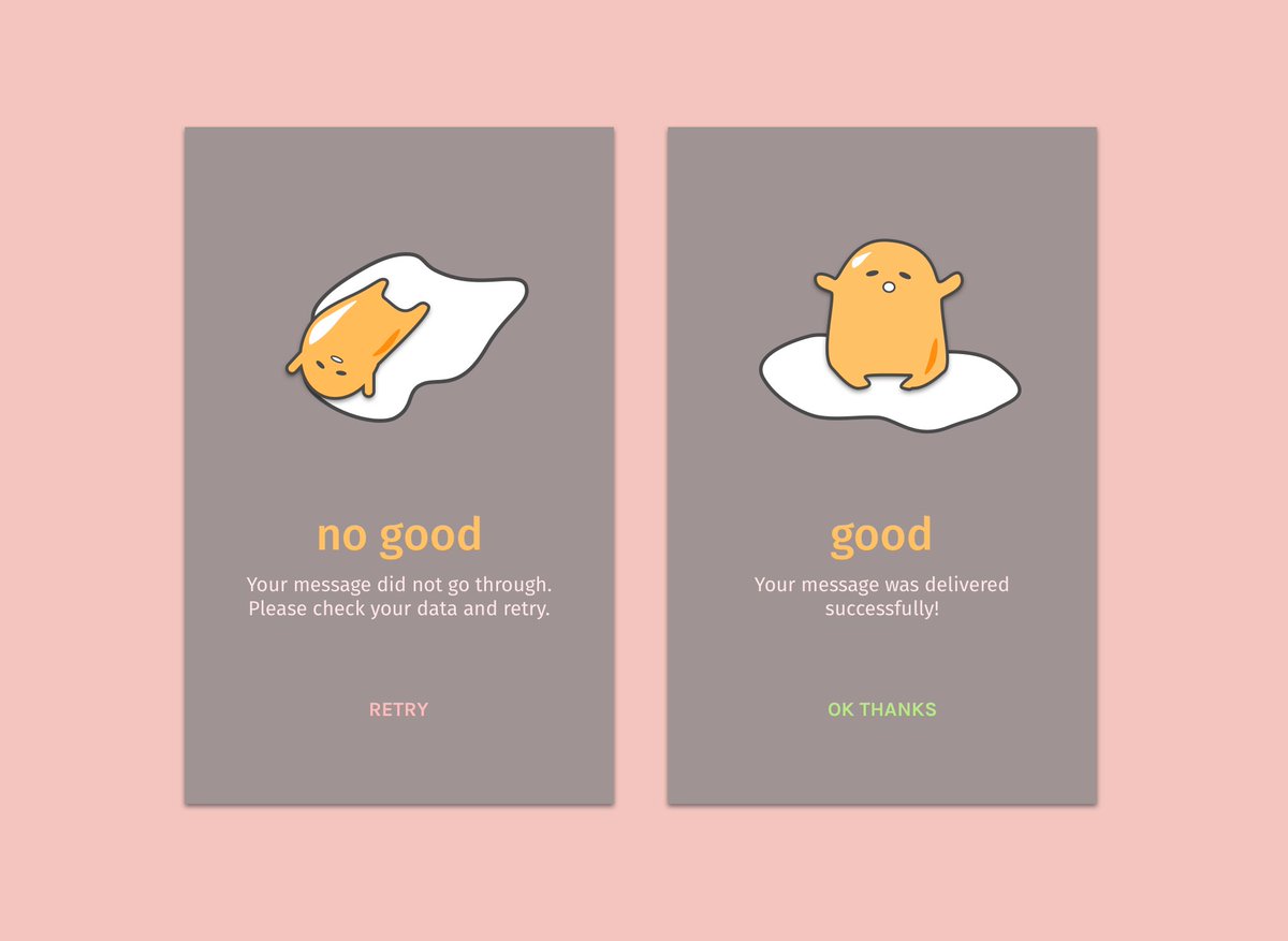 julesparkk's tweet photo. #DailyUI #DailyUI11 #outoforder #stillbehind #sketch #gudetama #flashmessage #flash #message https://t.co/9LQ1yMRmq6