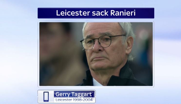 SkySportsNews's tweet photo. REACTION: "No surprise." Is the sacking of Claudio Ranieri the right call? Recap with our live blog here: https://t.co/4olr0UTxON https://t.co/HifHvCF3nA