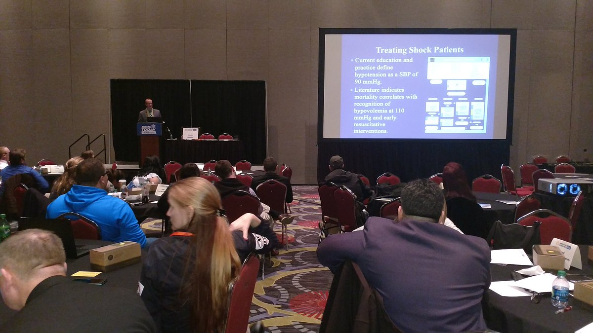 JEMSConference's tweet photo. Poster presenters share their research findings during the PCRF Research Roundtable. Review their posters near registration! #EMSToday2017 https://t.co/FZQUjIzEUe
