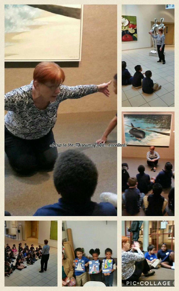 Starke kindergartners visit the DeLand Museum of Art. #starkeisontherise