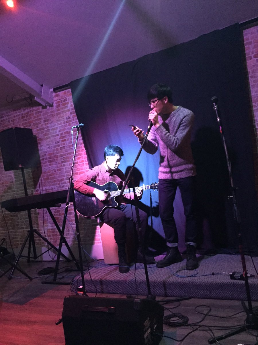 Max on guitar next with plenty of special guests. The talent is oozing out this place like a fractured creme egg