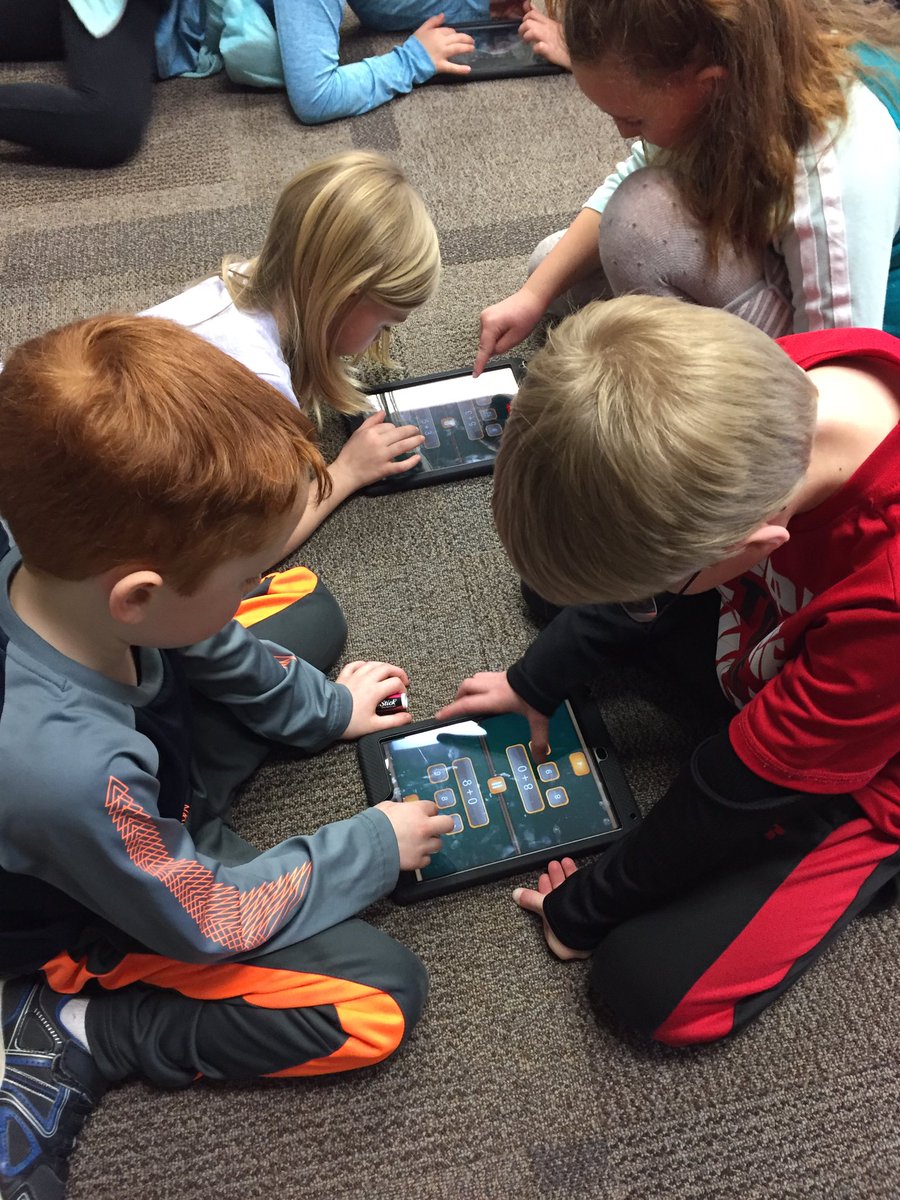 sally_nix's tweet photo. My 2nd graders @HersheyElem were all about @OfficialDLDay using #mathwise #mathfightpro & #writecore. #TSCSchools #INeLearn @tsctechdept https://t.co/DjHC5JxRG6