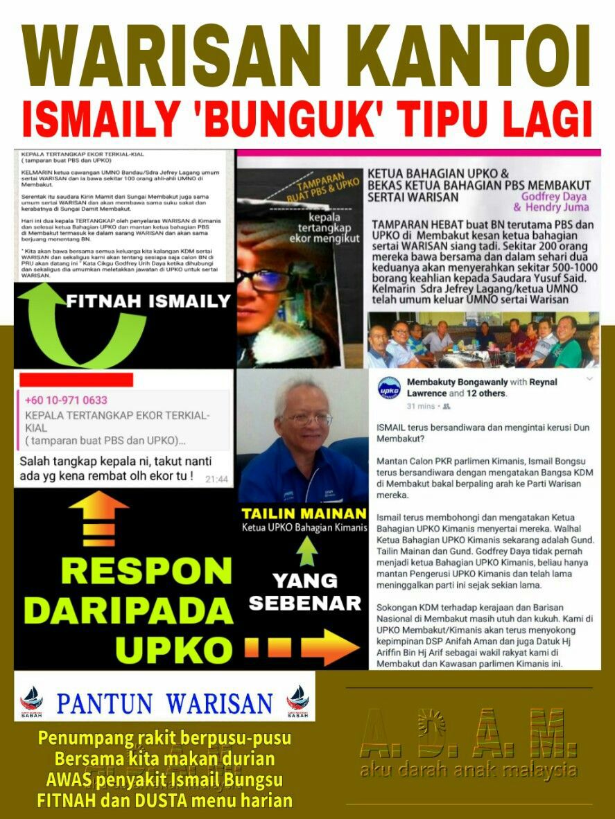 joshredo1's tweet photo. @ISMAILYBUNGSU5 kantoi. Bunguk ler ni worang u @mohdshafieapdal What da hell? https://t.co/l8HD1A1ZDH