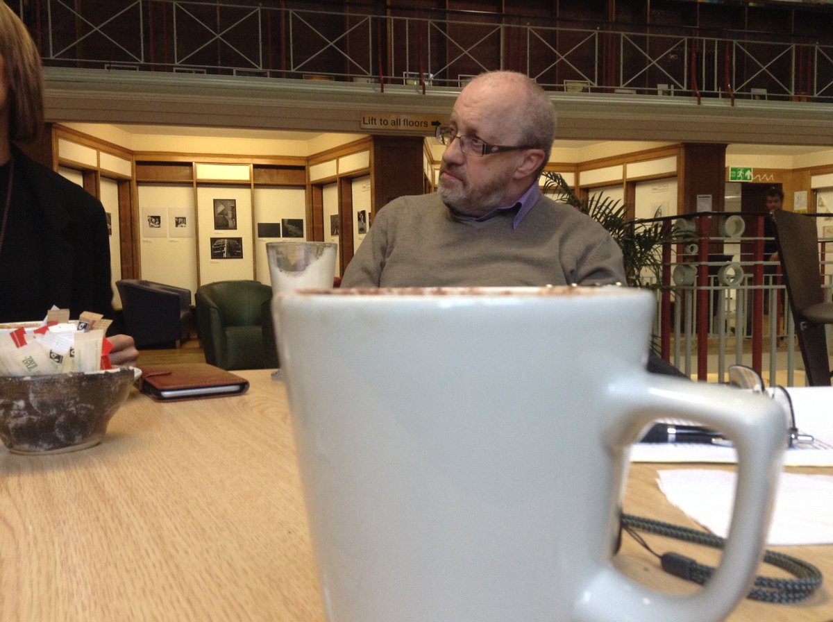 DMUComMediaCafe's tweet photo. Congrats are in order for Andy, as he attended all media cafe sessions! https://t.co/9tEW2IP3iR