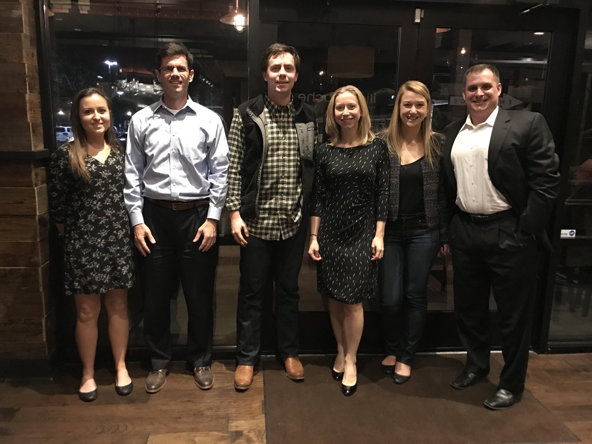 SalesforceMaps's tweet photo. And our small but mighty #TeamOperations, struck a pose @iliosnocheQC! The food was incredible and the ambiance was a hit as well. #MapOff17 https://t.co/RwbxRxr30e