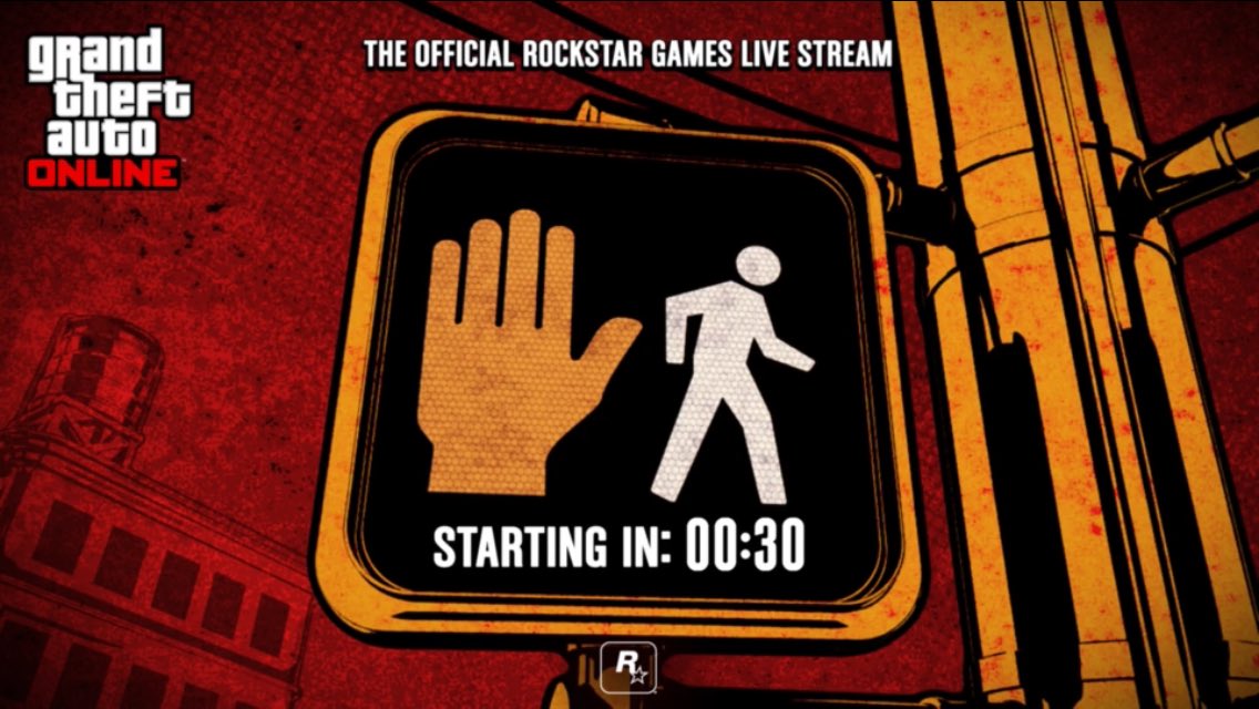 __ROSCOE_'s tweet photo. The official @RockstarGames stream is starting now come join #GTAOnline Check out RockstarGames https://t.co/Ak3pRIr8Xn https://t.co/1UoN8mIjYV