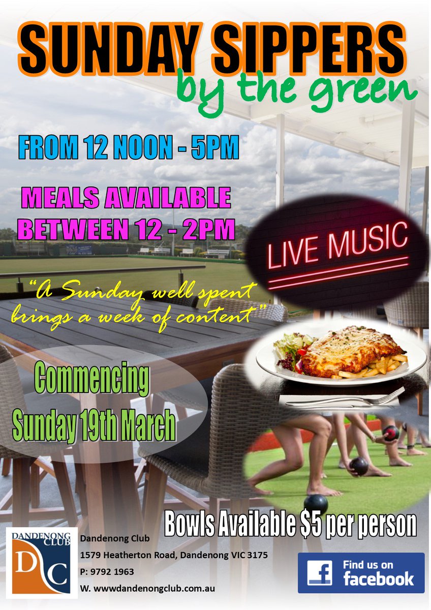 Come along and join in the fun...